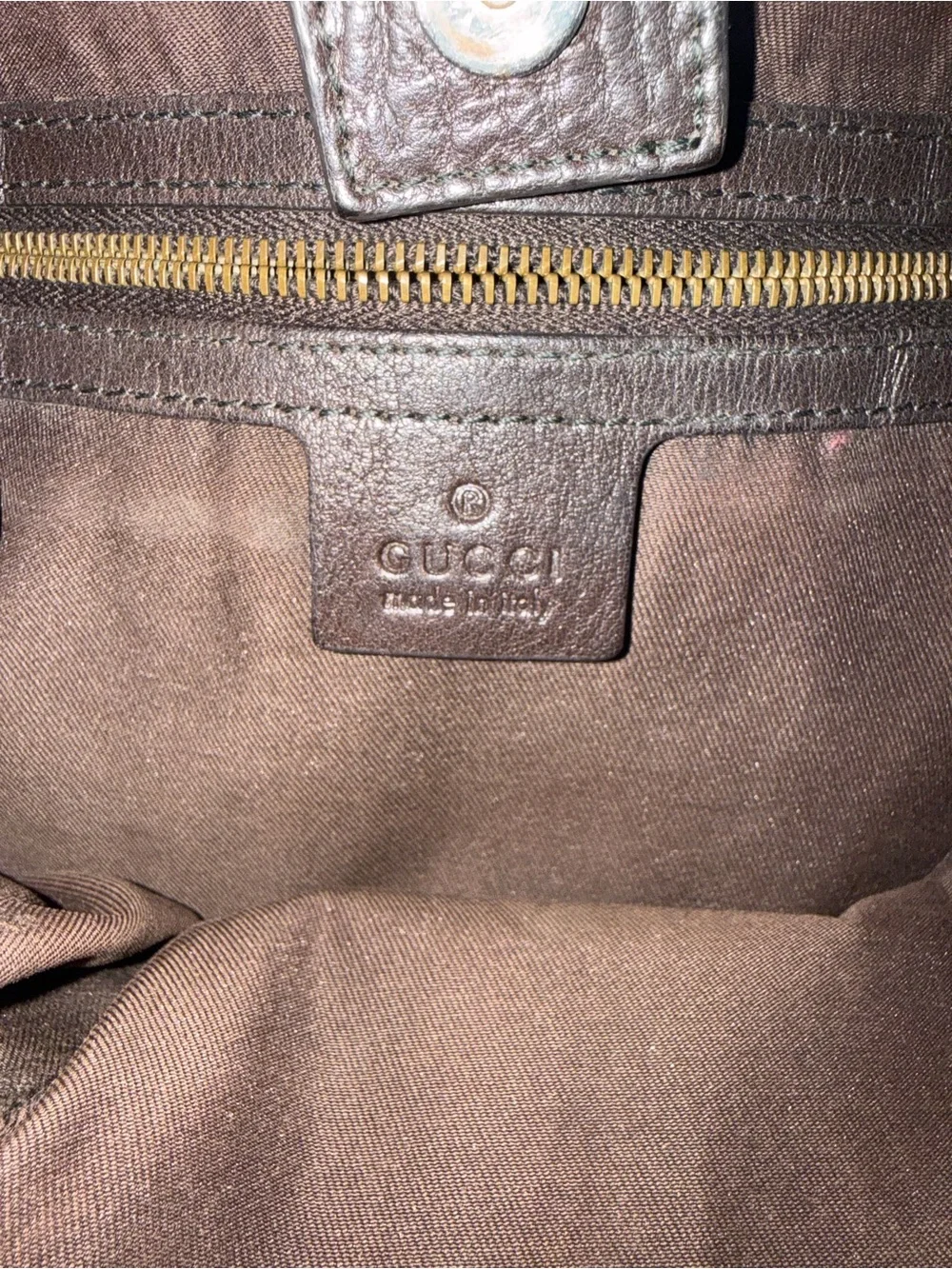 ⚜️ GUCCI VINTAGE GG CANVAS JOCKEY SHOULDER TOTE BROWN ⚜️